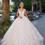Vestido de Novia Estilo Princesa con Hermosos Apliques de Encaje Ref. QBYEP6677