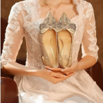 Elegantes Zapatos Tacon Grueso e Increible Brillo Ref: QR45353