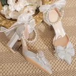 Espectaculares Tacon Ancho y Bajo Punta Delicada Ref:  QR951111